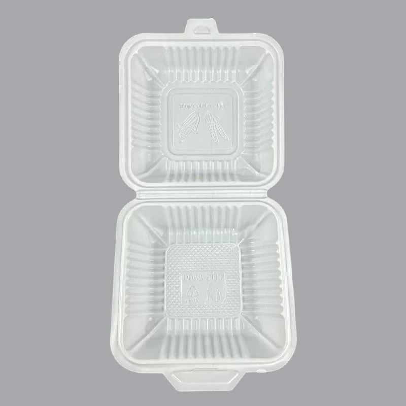 MFPP Hinged Plastic Take Out Containers For Restaurant