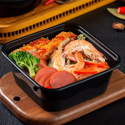 Ameerika must paks survekindel Bento kast
