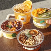 Ühekordselt kasutatav magustoidukauss kaanega