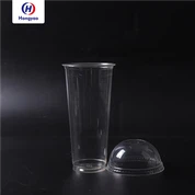 Factory Outlet läbipaistev ühekordselt kasutatav plastikust kohvitass