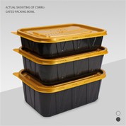 Tugevdatud must topeltkomplekt pakkimiskast